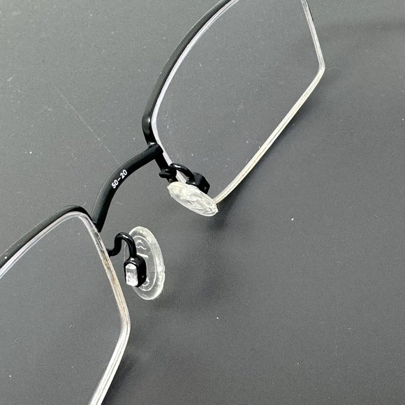 Cool Clip Eyeglasses Eye Glasses Frames CC 817 20 Satin Dark Gray 50 [] 20 140 - Picture 8 of 12